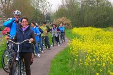 Tulip Tour by boat & bike - cycling